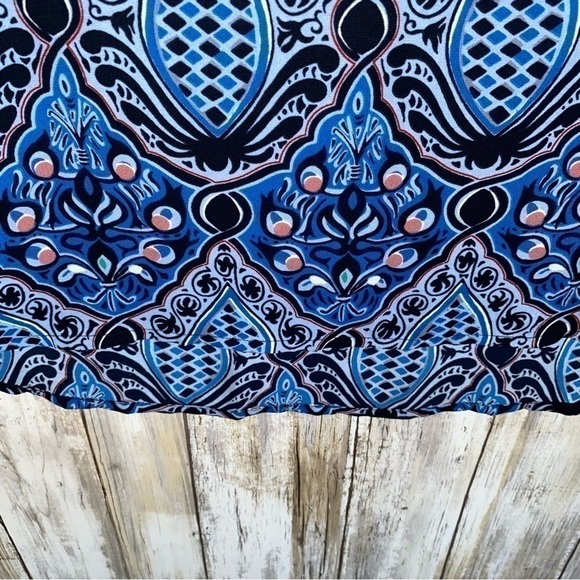 Loft Blue Paisley Blouse - Picture 3 of 5